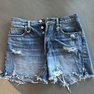 We The Free High Rise Denim Shorts